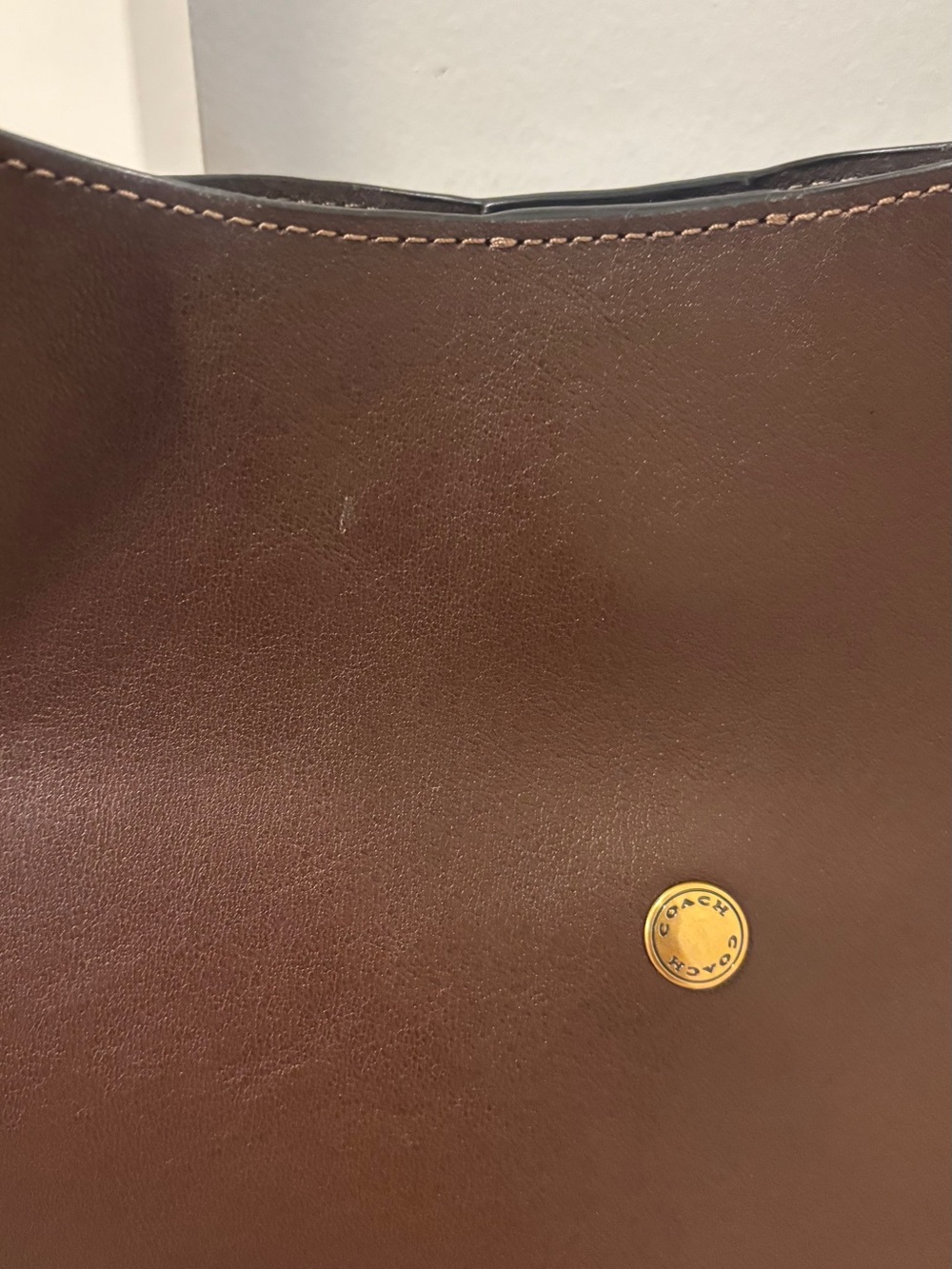 Coach Brooklyn Shoulder Bag 34 - Maple - Picture 9 of 9